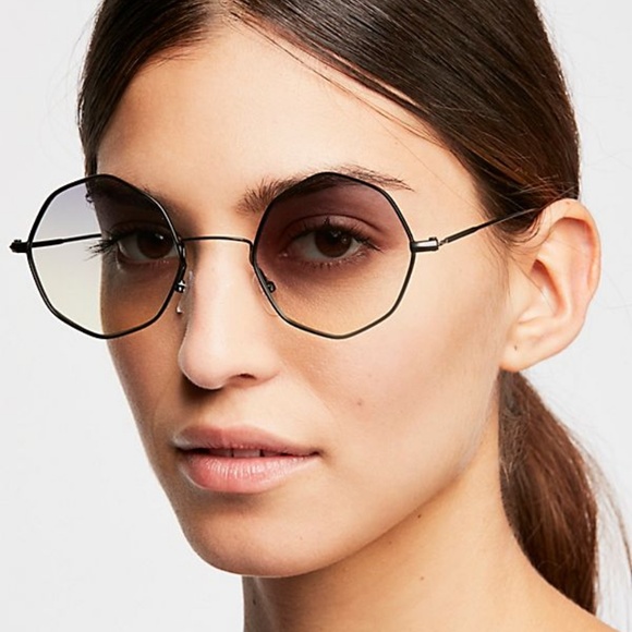 Free People Accessories - Free People - Stormi Octagon Sunglasses